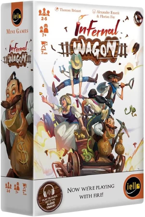 IELLO Stalo žaidimai Infernal Wagon