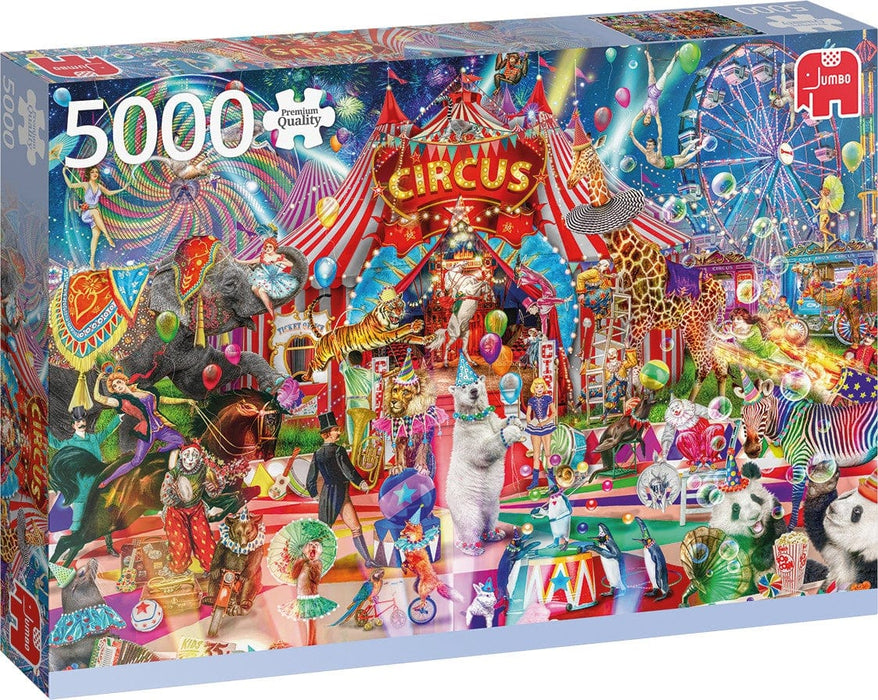 Jumbo Universalios dėlionės A night at the circus, 5000