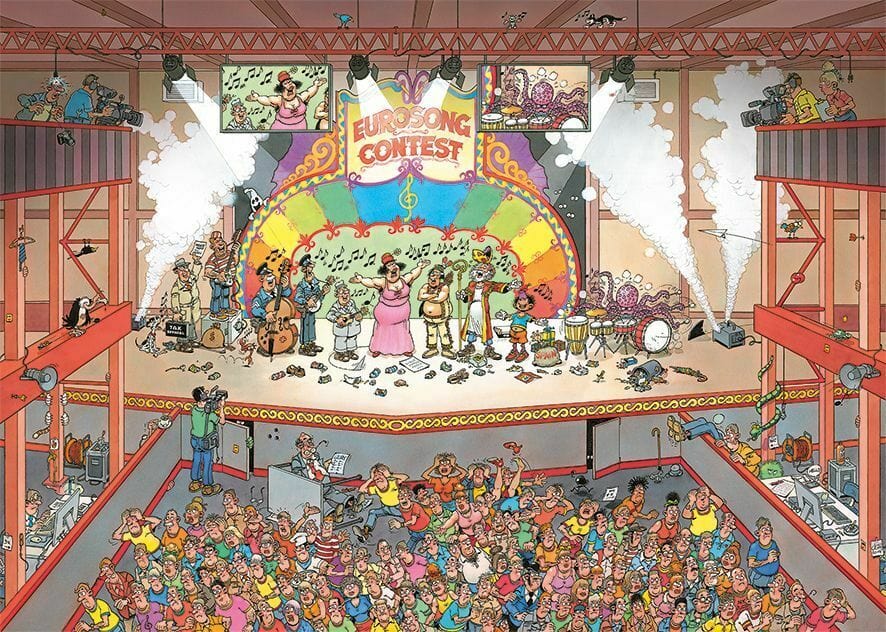 Jumbo Universalios dėlionės Eurosong Contest