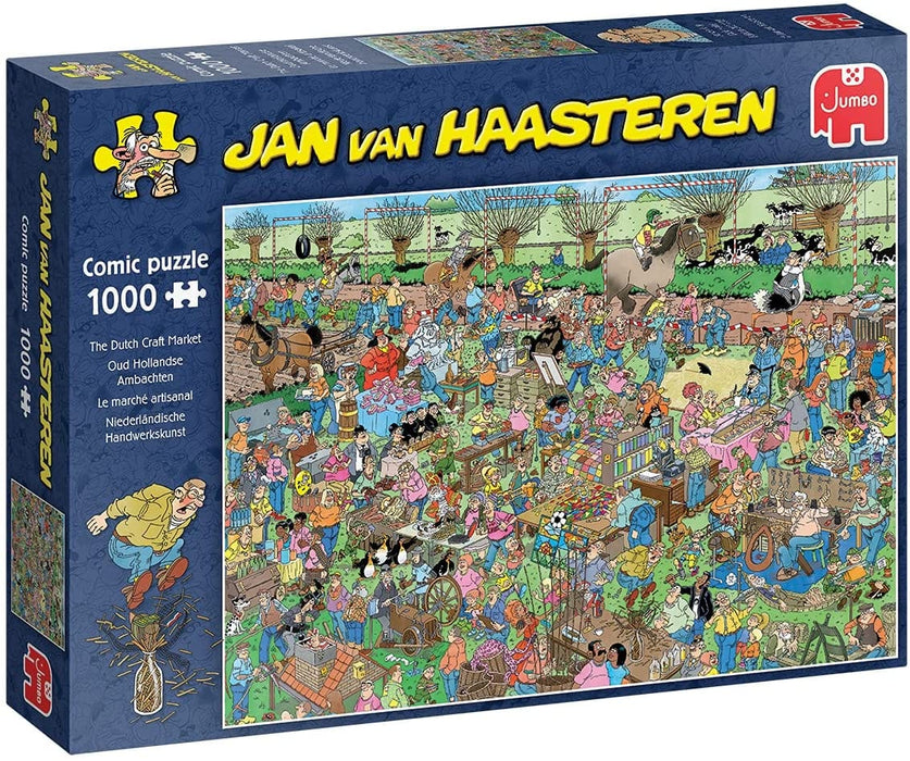 Jumbo Universalios dėlionės The Dutch Craft Market, 1000