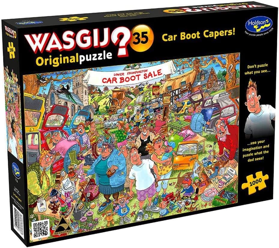 Wasgij Original 35 Car Boot Capers, 1000 Brain Games LT