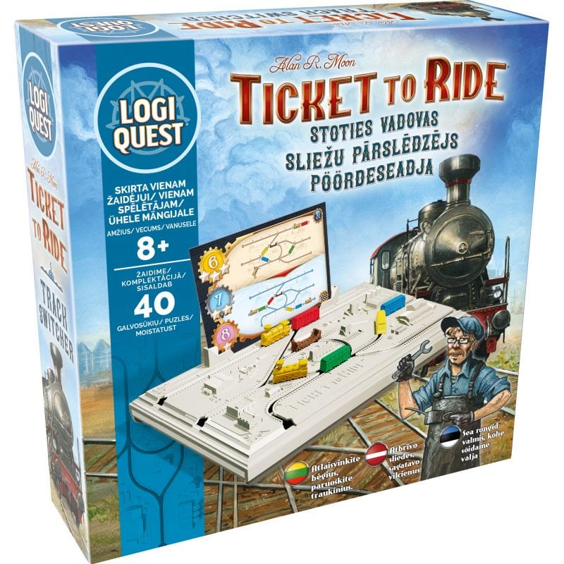 Kadabra Stalo žaidimai Ticket to ride: stoties vadovas