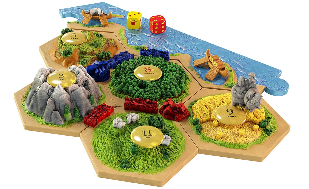 Kosmos Stalo žaidimai Catan 3D