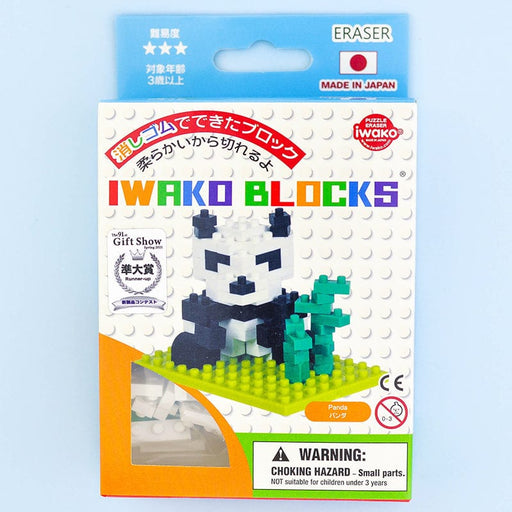 LaQ Kita IWAKO trintukų – dėlionių rinkinys „Panda“ Blocks