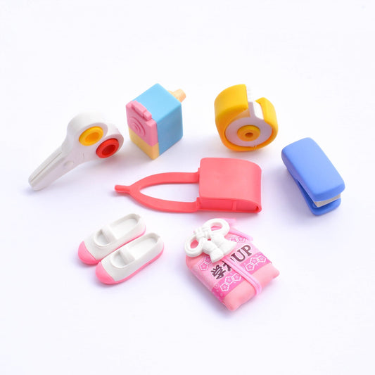 LaQ Kita IWAKO trintukų – dėlionių rinkinys „School Supply No.1“