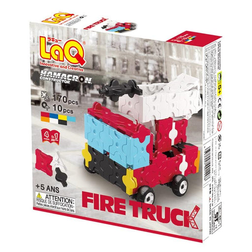 LaQ Konstruktoriai Japoniškas konstruktorius LaQ „Hamacron Constructor Fire Truck“