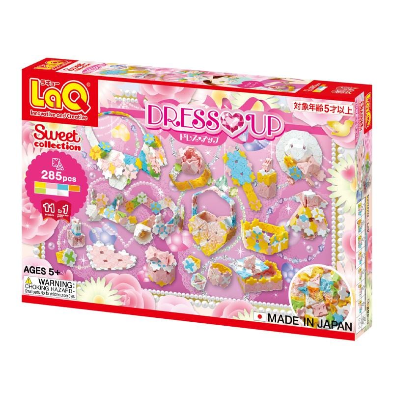 LaQ Konstruktoriai Japoniškas konstruktorius LaQ „Sweet Collection Dress Up“
