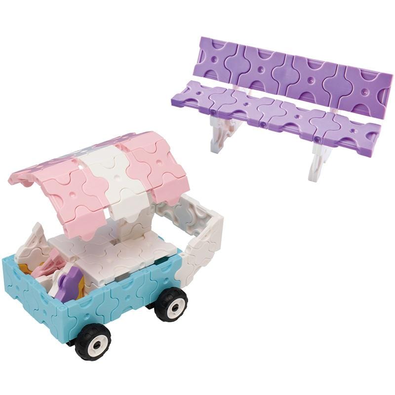 LaQ Konstruktoriai Japoniškas konstruktorius LaQ „Sweet Collection ICE CREAM WAGON“