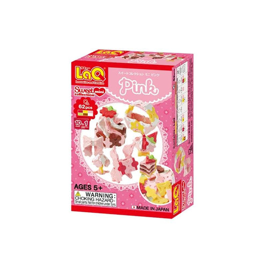 LaQ Konstruktoriai Japoniškas konstruktorius LaQ „Sweet Collection Mini Pink“