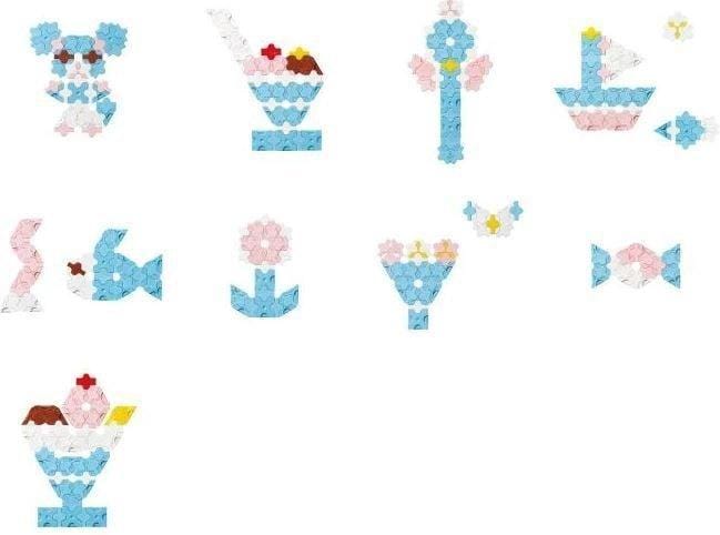 LaQ Konstruktoriai Japoniškas konstruktorius LaQ „Sweet Collection Mini Sky Blue“