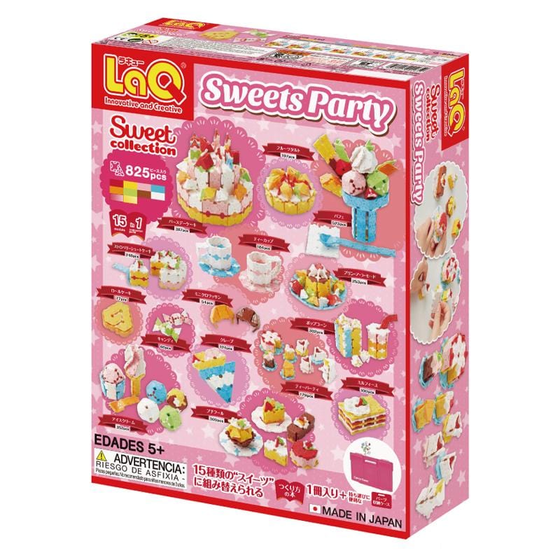 LaQ Konstruktoriai Japoniškas konstruktorius LaQ „Sweet Collection Sweets Party“