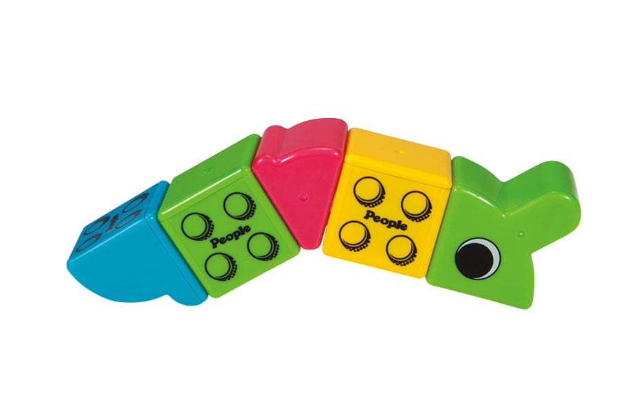 LaQ Konstruktoriai Magnetinis konstruktorius „People Blocks“, „GO GO WORLD“