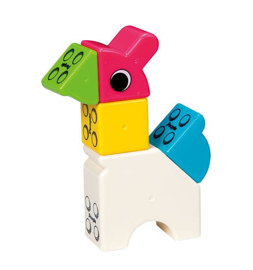 LaQ Konstruktoriai Magnetinis konstruktorius „People Blocks“, „GO GO WORLD“