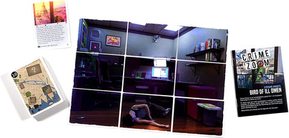 Lucky duck games Stalo žaidimai Crime Zoom: Bird of Ill Omen