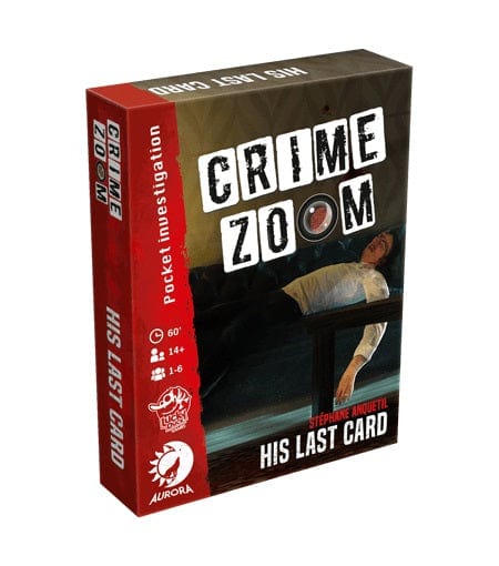 Lucky duck games Stalo žaidimai Crime Zoom: His Last Card