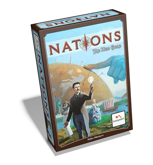 Lucky duck games Stalo žaidimai Nations - The Dice Game
