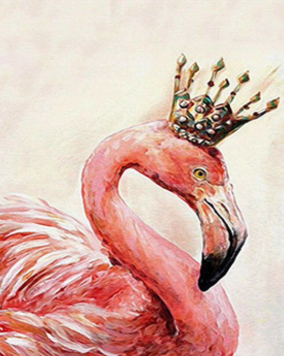 Medasle Rankdarbiai Deimantinė mozaika „Flamingas“