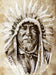 Medasle Rankdarbiai Deimantinė mozaika „Indėnas“