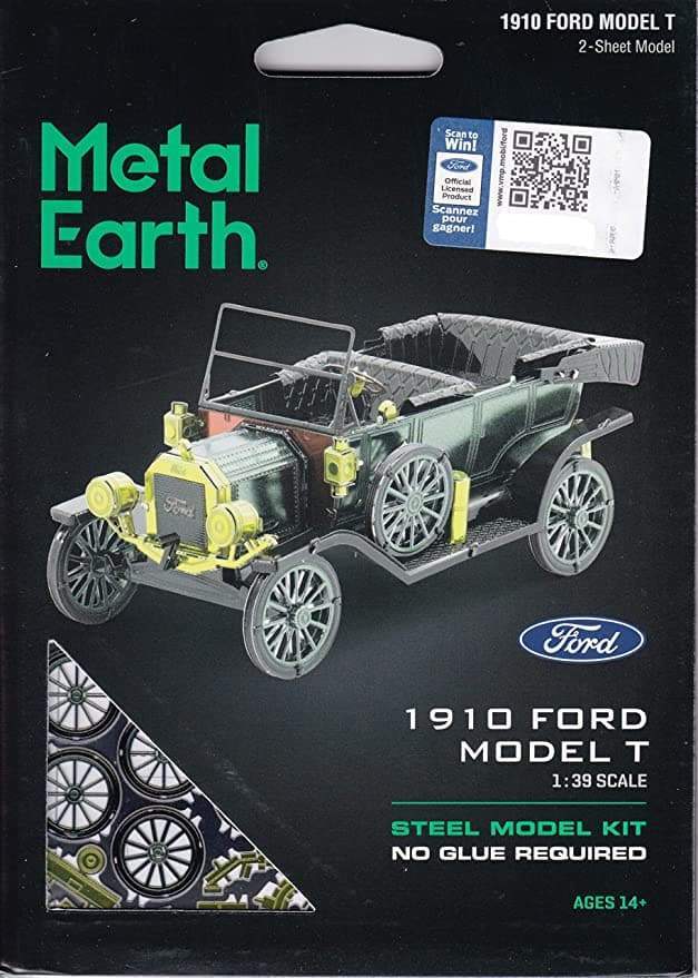 Metal Earth 3D Delionės Metal Earth 1910 Ford Model T
