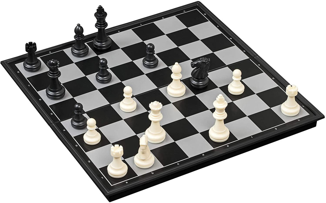 Philos Klasikiniai žaidimai Šaškės - šachmatai - nardai, 37 mm (Philos 2506)