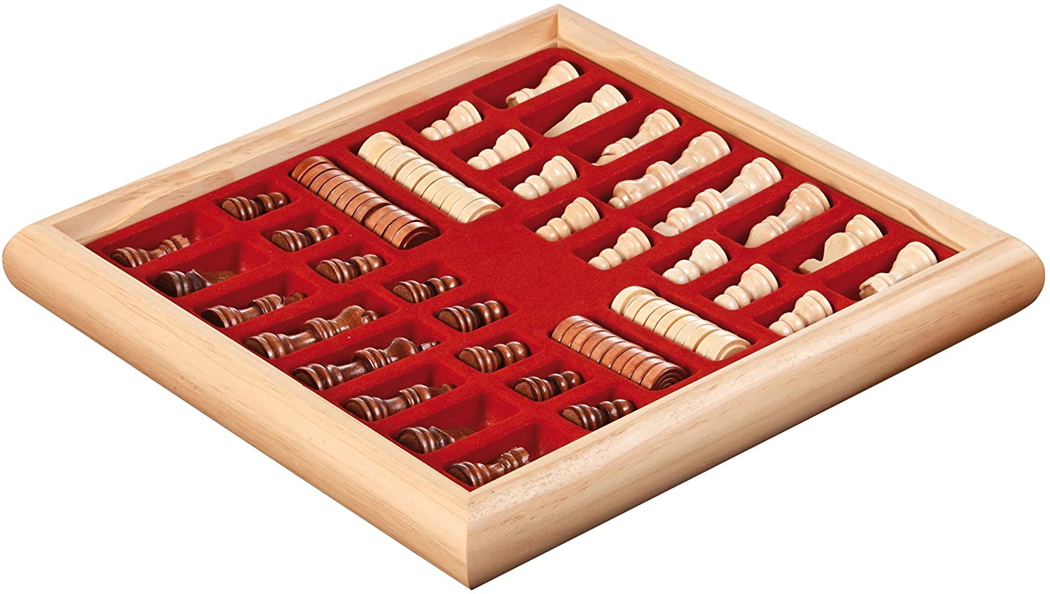 Philos Klasikiniai žaidimai Šaškės - šachmatai (Philos 2803)