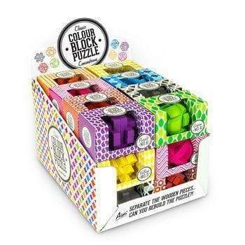 Professor Galvosūkiai Colour blocks puzzle