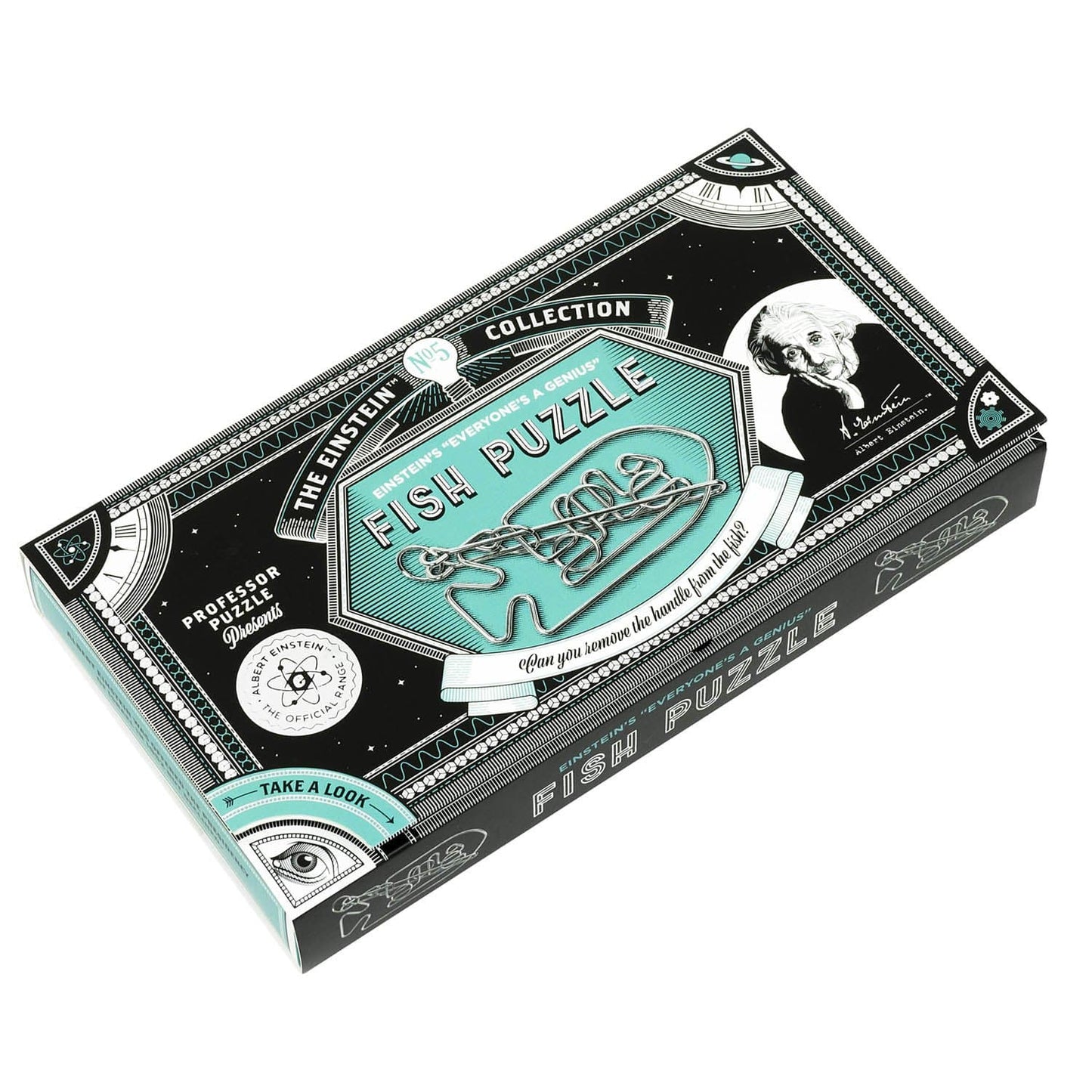 Professor Galvosūkiai Einstein Collection The Fish Puzzle