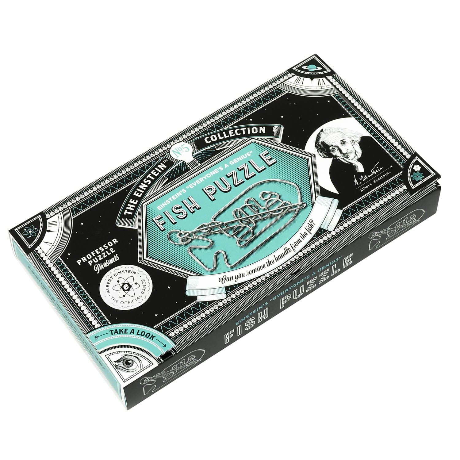 Professor Galvosūkiai Einstein Collection The Fish Puzzle