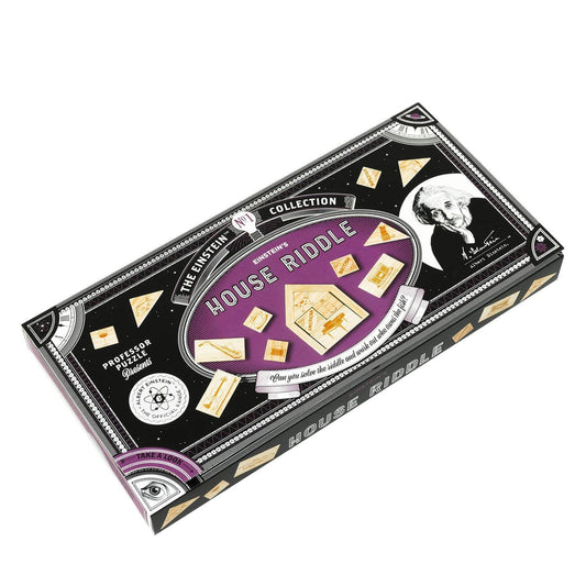 Professor Galvosūkiai Einstein’s House Puzzle