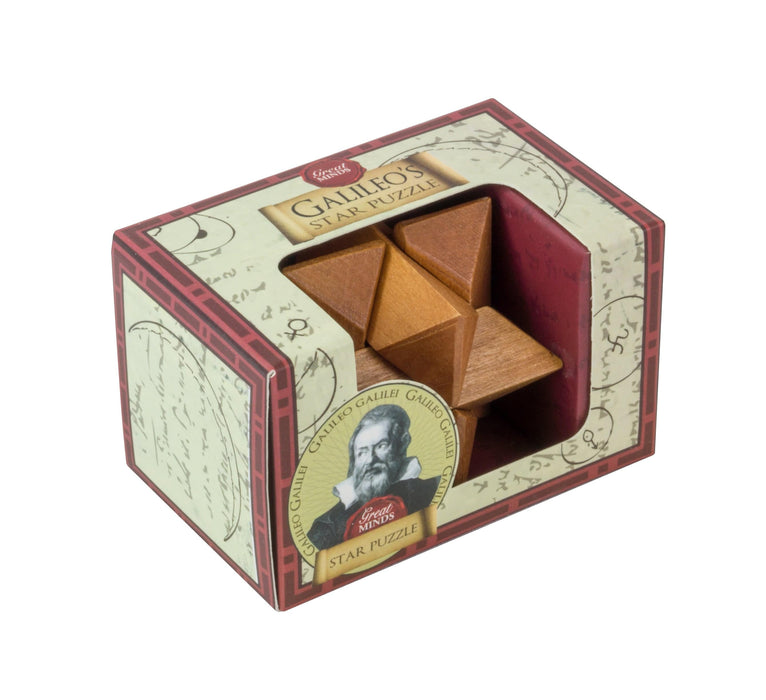 Professor Galvosūkiai Great Minds Mini Wooden Puzzles