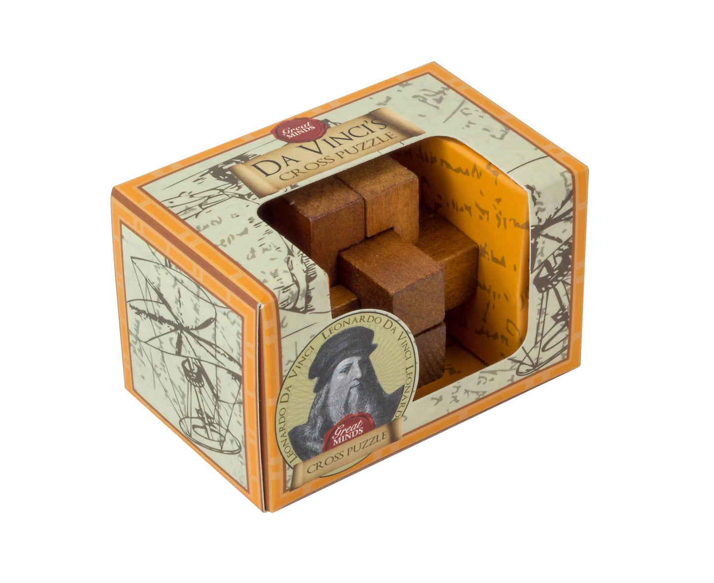 Professor Galvosūkiai Great Minds Mini Wooden Puzzles