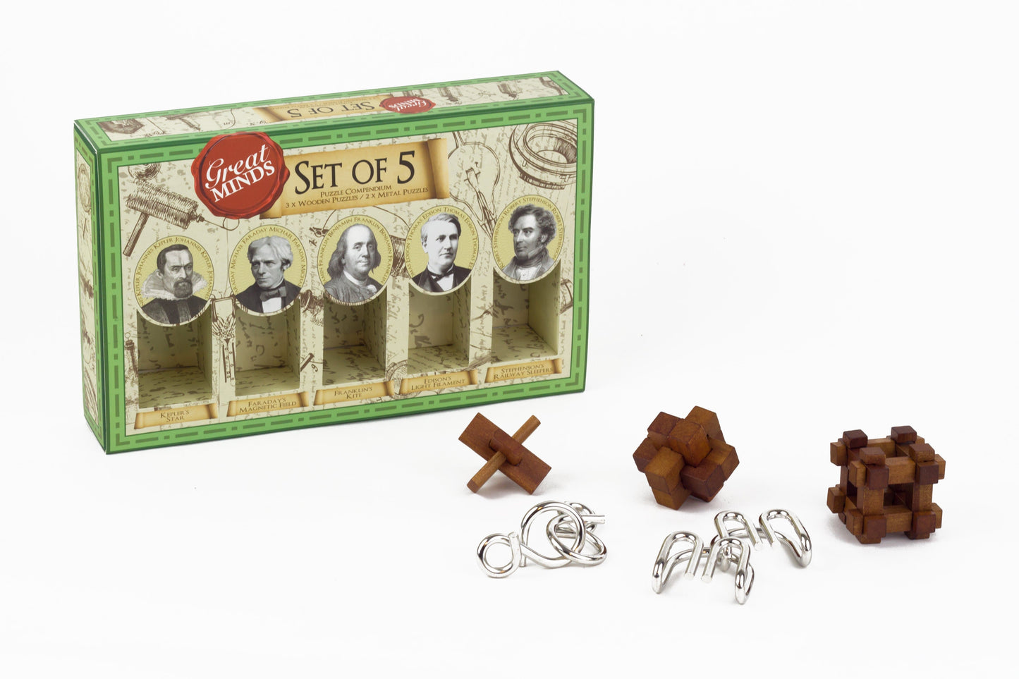 Professor Galvosūkiai Great Minds set of 5