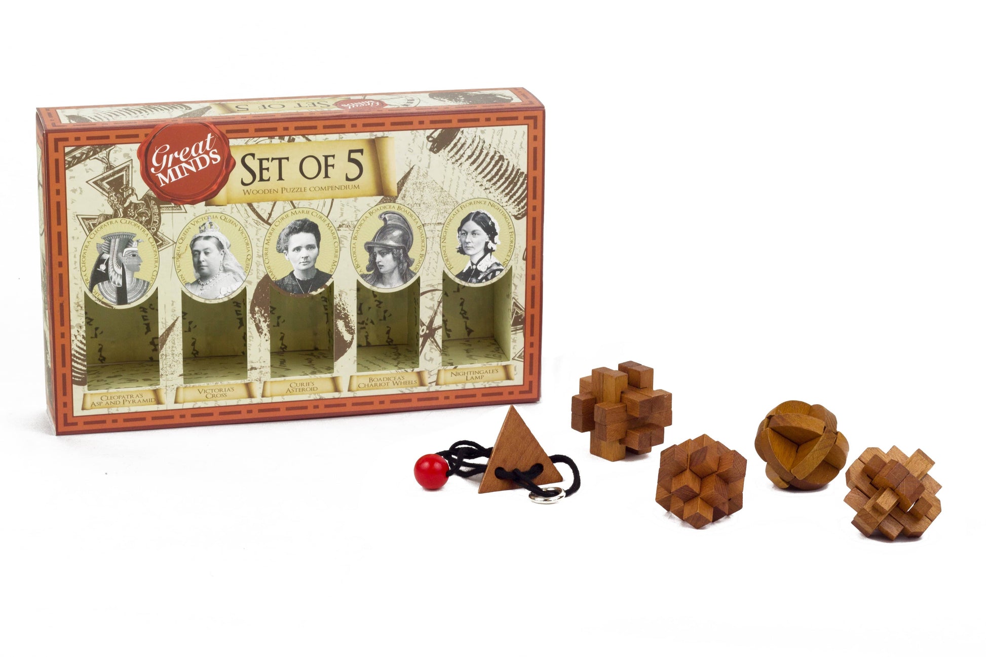 Professor Galvosūkiai Great Minds: Women's Set of 5