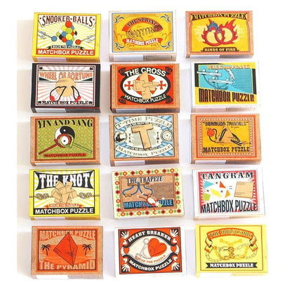 Professor Galvosūkiai Matchbox Puzzle