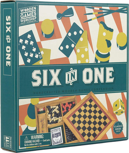 Professor Klasikiniai žaidimai Six in One Game Compendium