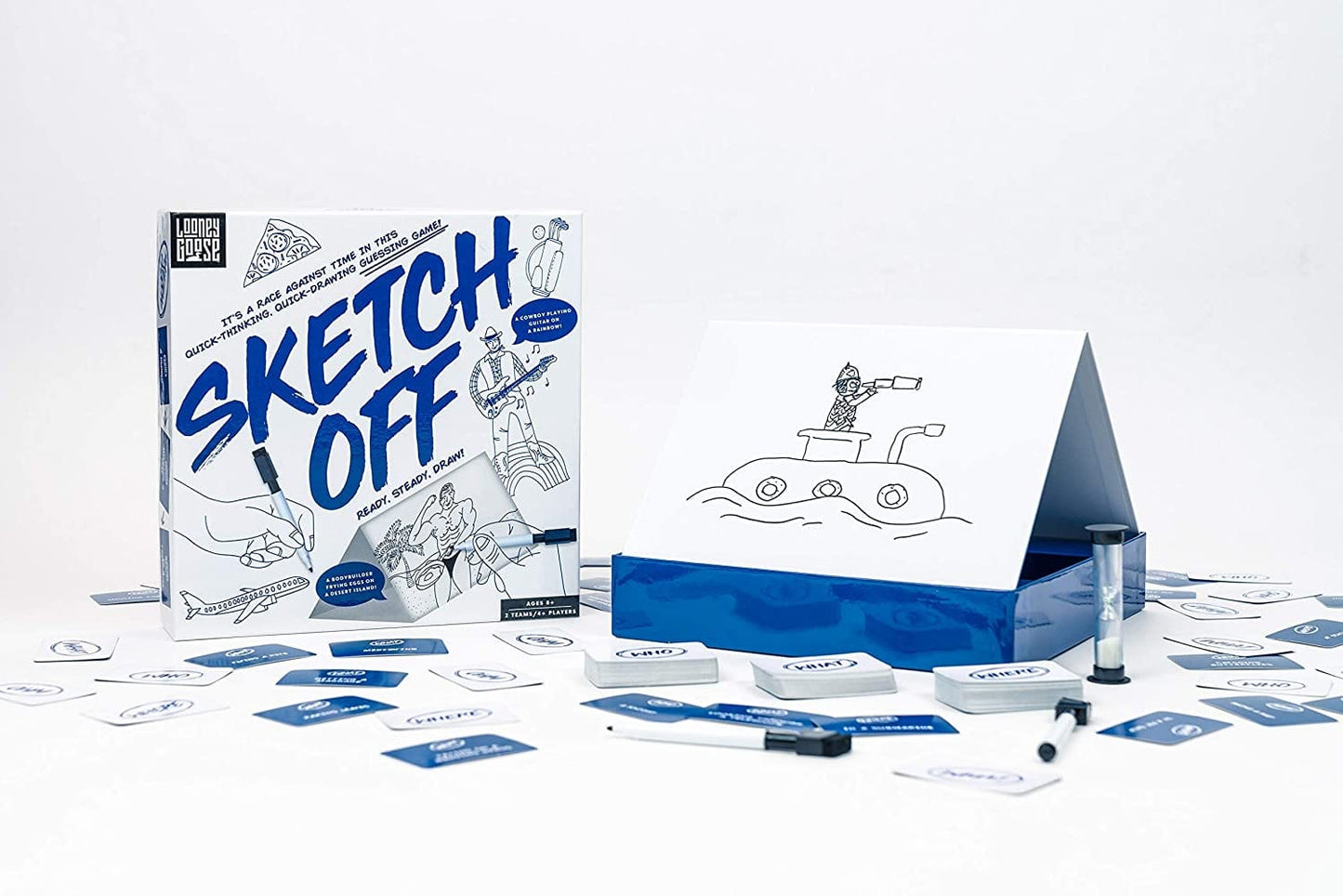 Professor Stalo žaidimai Looney Goose: Sketch Off (EN)