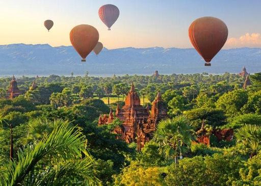 Schmidt Universalios dėlionės Hot air balloons, Mandalay, Myanmar, 1000 pcs