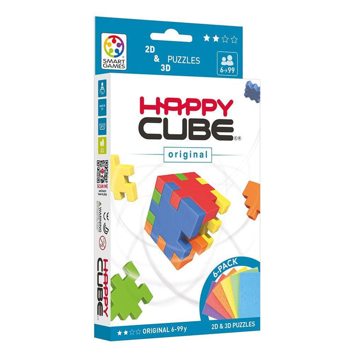 SmartGames Loginiai Žaidimai Happy Cube Original 6-pack