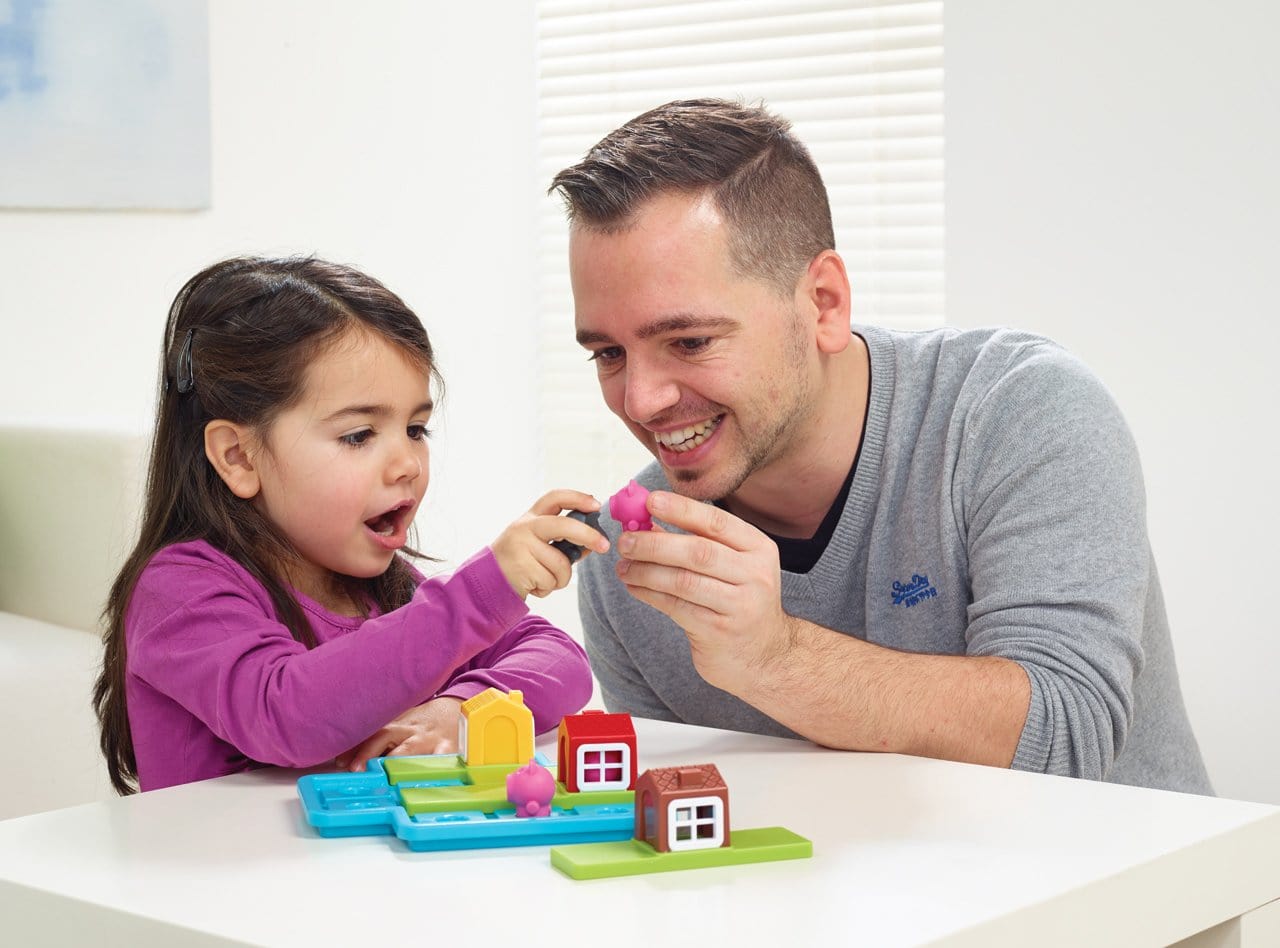 SmartGames Loginiai Žaidimai SG 023 Trys maži paršiukai Deluxe