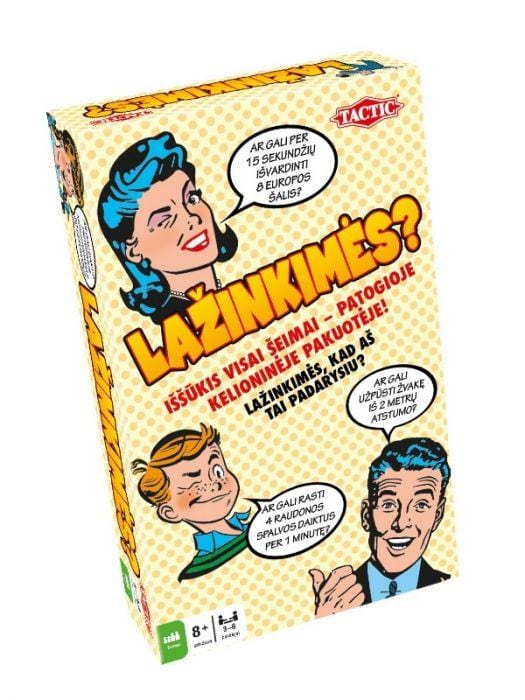 Tactic Stalo žaidimai Lažinkimės (Kelioninis žaidimas)