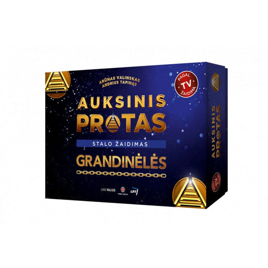 Terra Publica Stalo žaidimai Auksinis protas. Grandinėlės