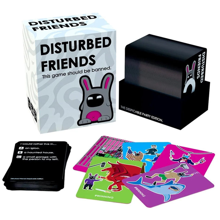 VR Distribution (UK) Limited Stalo žaidimai Disturbed Friends: The Despicable Party Edition