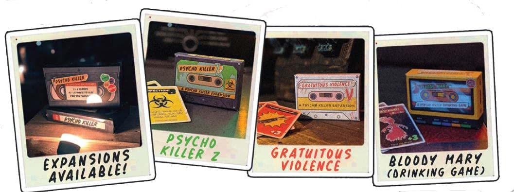 VR Distribution (UK) Limited Stalo žaidimai Psycho Killer: A Card Game For Psychos