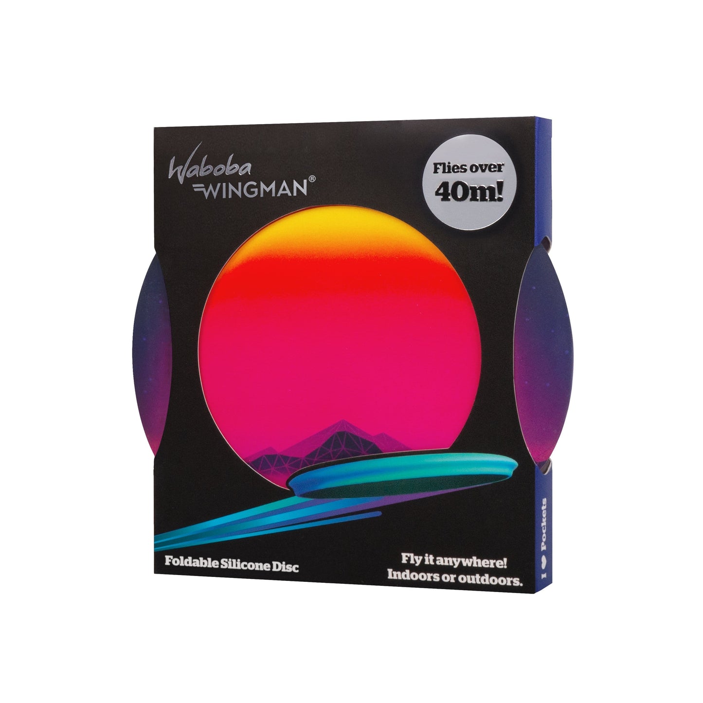 Waboba Lauko žaidimai Waboba Wingman skraidantis diskas
