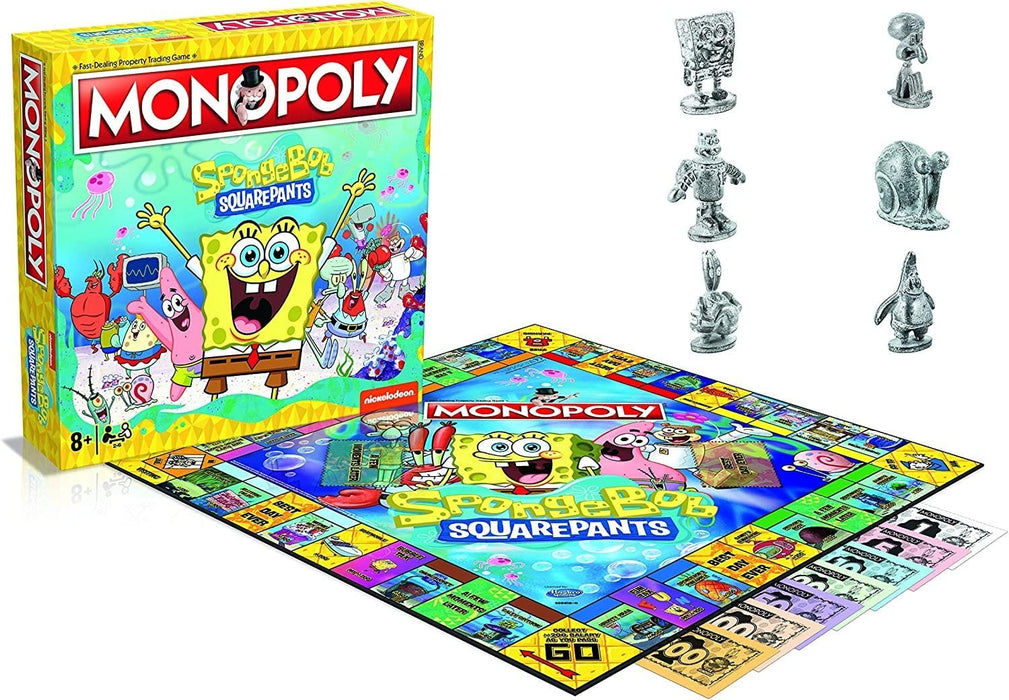 Winning moves Stalo žaidimai Monopolis Spongebob Squarepants
