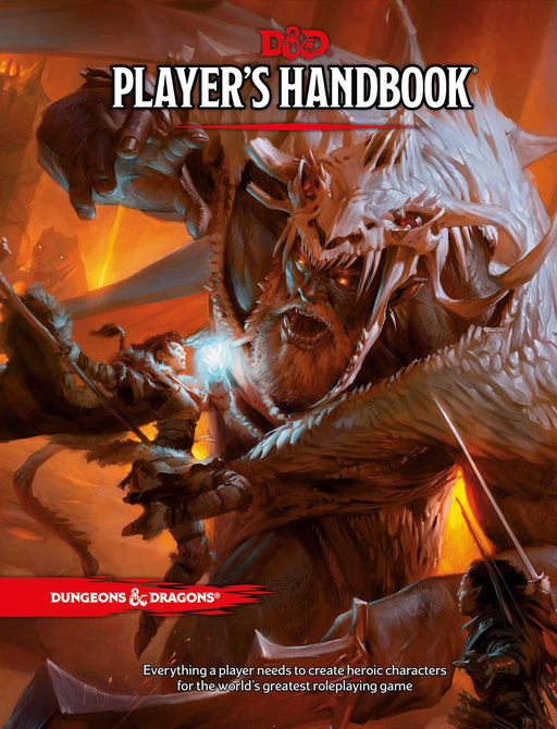 English Stalo žaidimai D&D 5th Player's Handbook